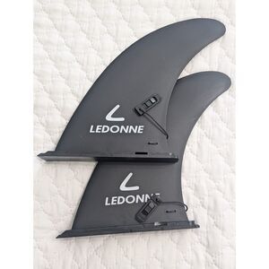 🏄 LEDONNE Surf & SUP Center Fin No-Tool Installation 9" Black
